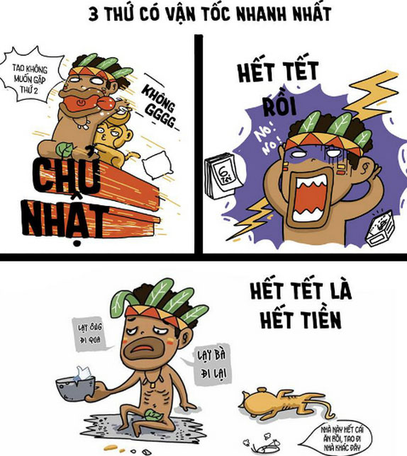 Ảnh chế Tết nghèo