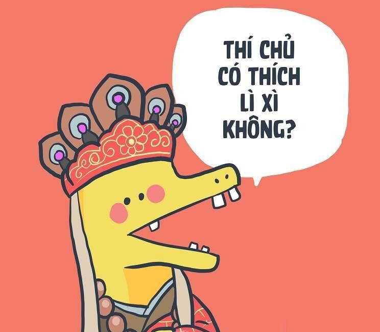 Ảnh chế lì xì Tết