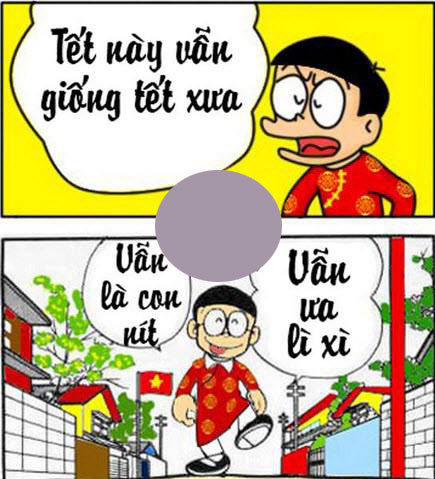 Ảnh chế Tết đòi lì xì