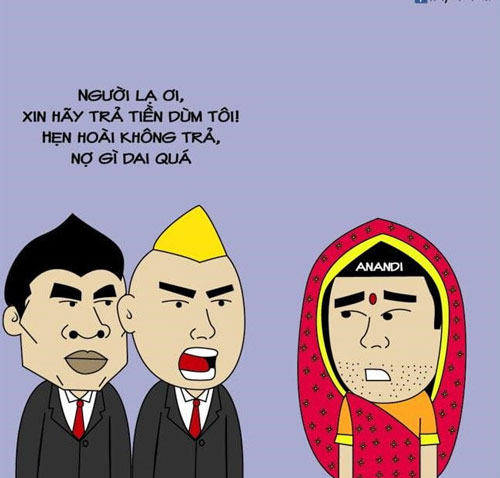 Ảnh chế Tết đòi nợ