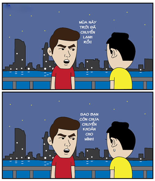 Ảnh chế đòi nợ ngày Tết