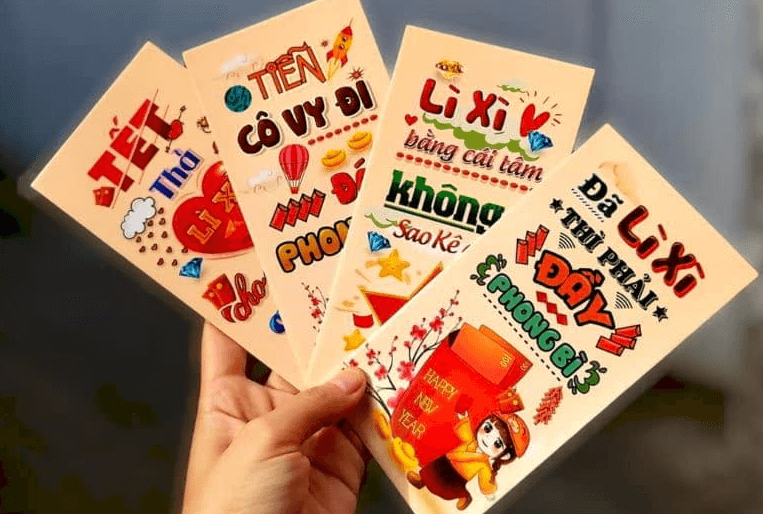 Mẫu bao lì xì đẹp