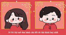 30 Stt thịt mỡ dưa hành câu đối đỏ thả thính hay nhất