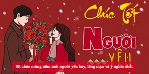 Stt chúc mừng năm mới người yêu hay, lãng mạn và ý nghĩa nhất