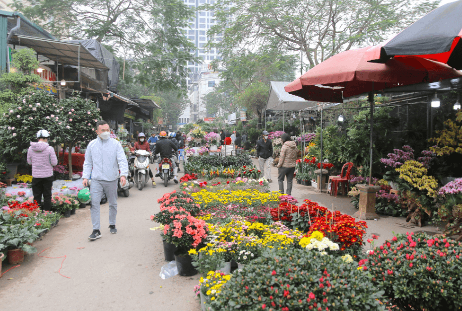 Chợ hoa Vạn Phúc