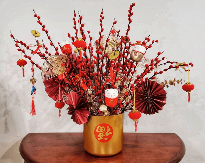 Hình ảnh nụ tầm xuân đẹp chưng Tết 