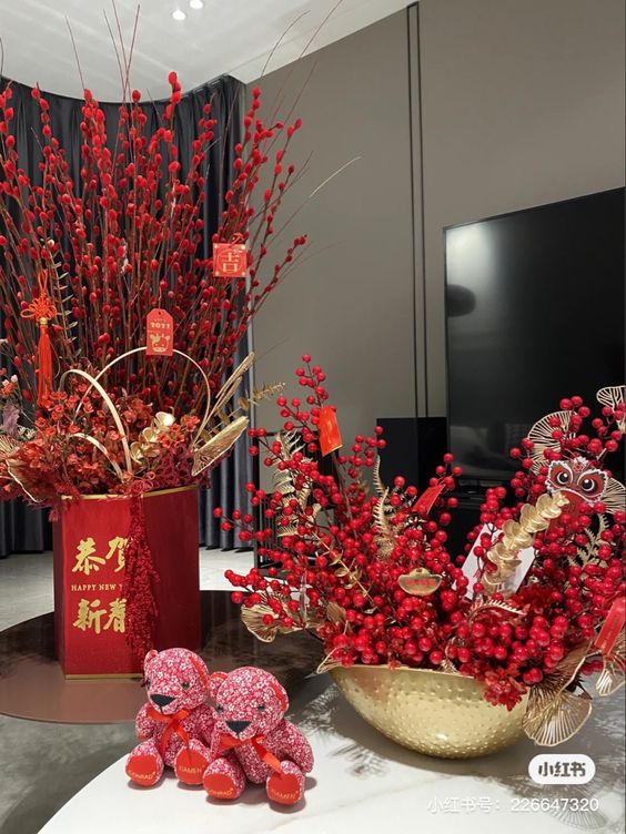 Ý tưởng trang trí Tết văn phòng công ty