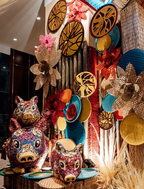 Trang trí Tết phòng làm việc