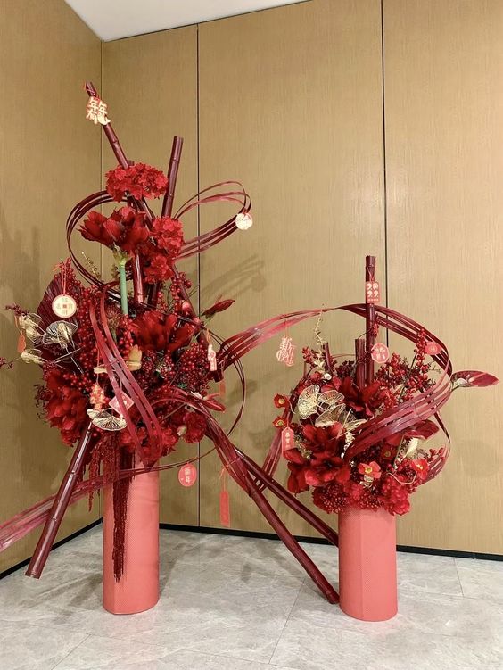 Ý tưởng trang trí Tết cho văn phòng