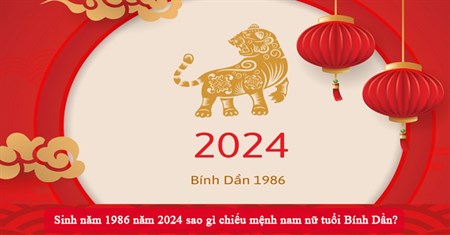 Tử Vi Nữ Sinh Năm 1986 Năm 2024