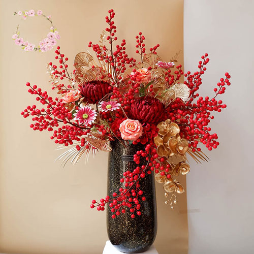 Những hình ảnh đào đông đỏ đẹp nhất