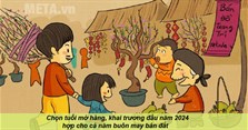 Chọn tuổi mở hàng, khai trương đầu năm 2024 hợp cho cả năm buôn may bán đắt