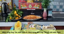 Mâm cúng ông Táo miền Nam & Cách cúng đưa ông Táo về trời miền Nam