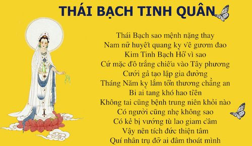 Cúng sao Thái Bạch Cúng sao Thái Bạch