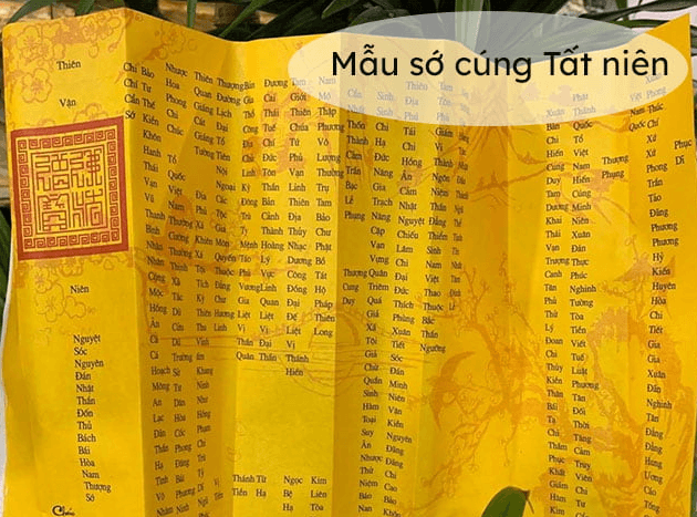 Sớ cúng tất niên là gì? Sớ cúng tất niên là gì?