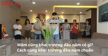Mâm cúng khai trương đầu năm có gì? Cách cúng khai trương đầu năm chuẩn