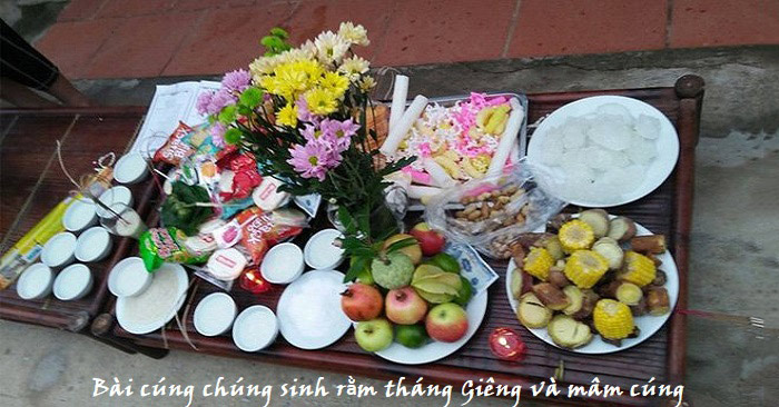 Bài cúng chúng sinh rằm tháng Giêng chuẩn nhất