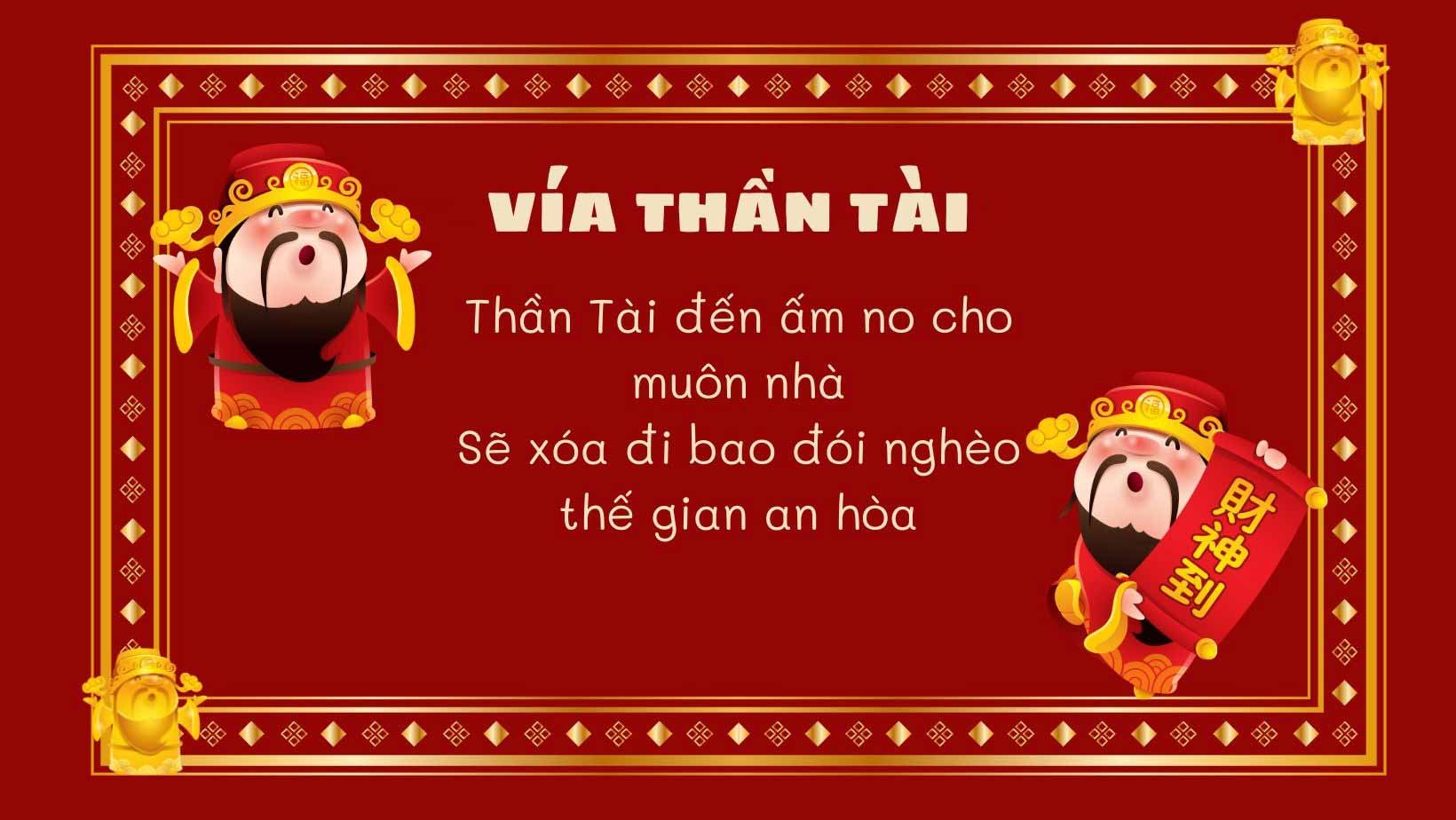 Những hình ảnh chúc ngày vía Thần Tài ý nghĩa