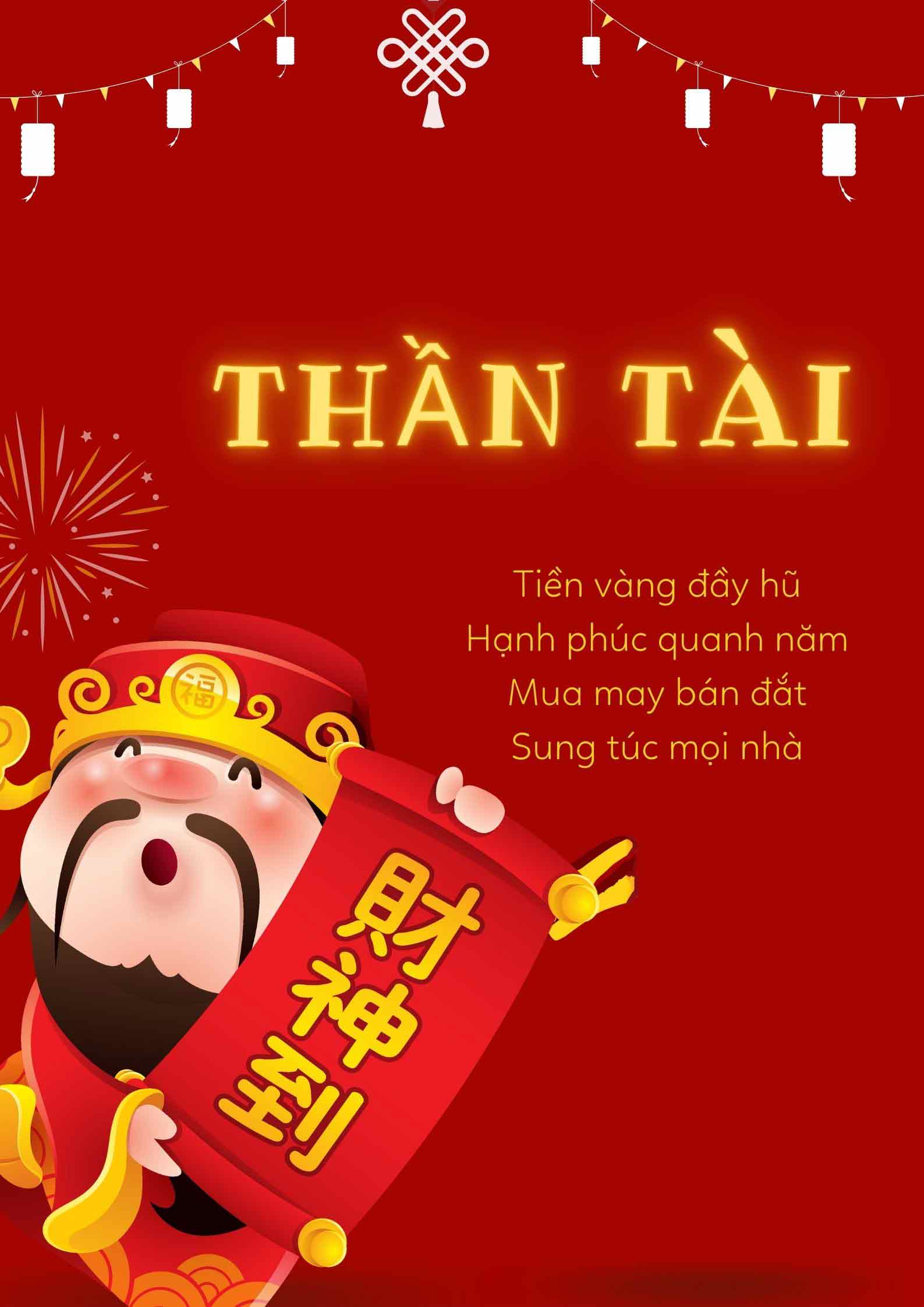 Những hình ảnh chúc ngày vía Thần Tài ý nghĩa