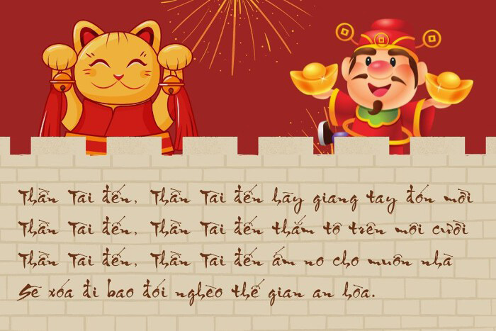 Những hình ảnh chúc ngày vía Thần Tài ý nghĩa