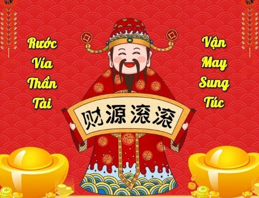 Hình ảnh chúc mừng ngày vía Thần Tài