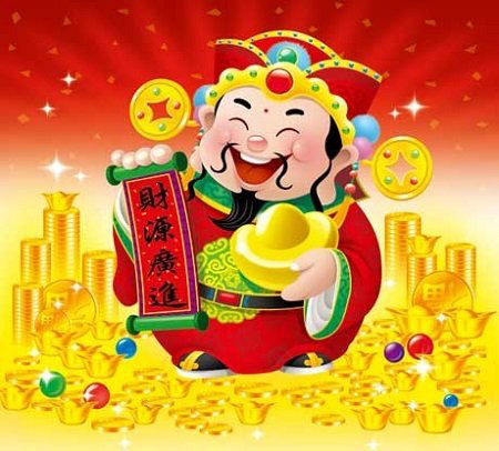 Hình ảnh chúc mừng ngày vía Thần Tài