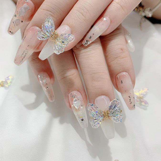 Mẫu nail Tết sang chảnh