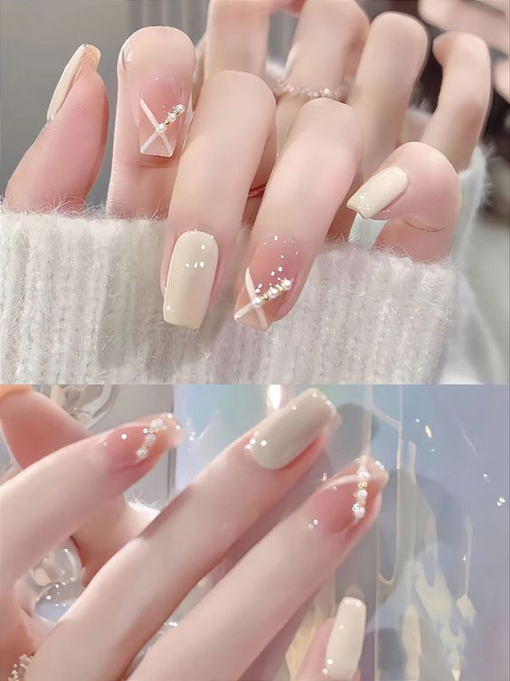 Mẫu nail Tết sang chảnh