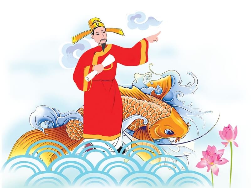 Hình ảnh Táo Quân về Trời