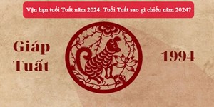 Vận hạn tuổi Tuất năm 2024: Tuổi Tuất sao gì chiếu năm 2024?