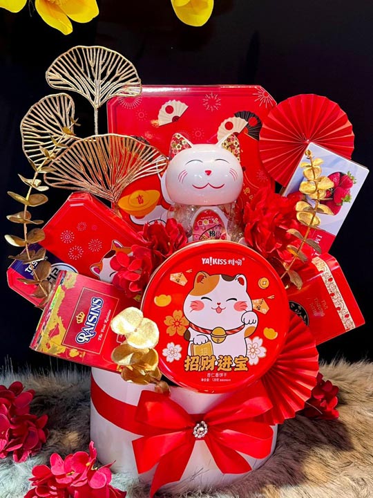 Mẫu giỏ quà Tết đẹp