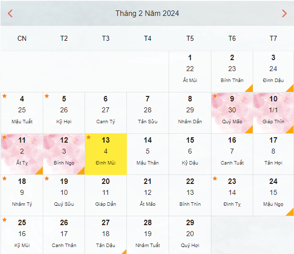 Mùng 4 Tết tốt hay xấu Mùng 4 Tết là ngày mấy dương lịch?