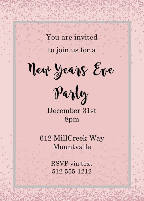 thiệp mời tất niên cuối năm