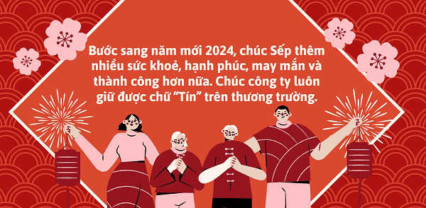 Thiệp chúc Tết 2024 đẹp nhất Ảnh thiệp chúc Tết 2024 đẹp