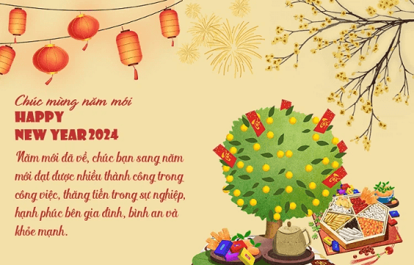 Thiệp chúc Tết 2024 cho bạn Thiệp chúc Tết 2024 cho bạn