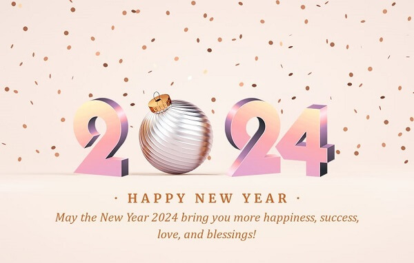 Thiệp chúc Tết 2024 màu hồng Thiệp chúc Tết 2024 màu hồng