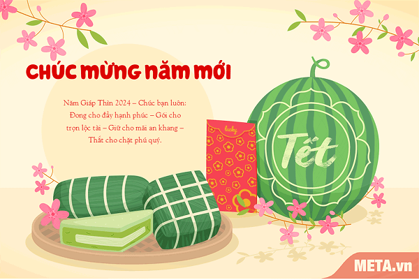 Ảnh thiệp chúc Tết 2024 Ảnh thiệp chúc Tết 2024