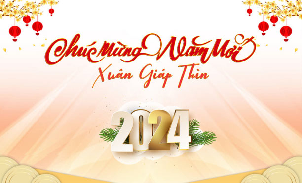 Mẫu banner Tết 2022 đẹp mừng năm mới Nhâm Dần Mẫu banner Tết 2024 đẹp mừng năm mới Giáp Thìn