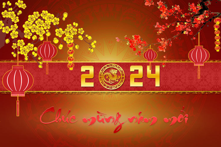 Mẫu banner Tết 2022 đẹp mừng năm mới Nhâm Dần Mẫu banner Tết 2024 đẹp mừng năm mới Giáp Thìn