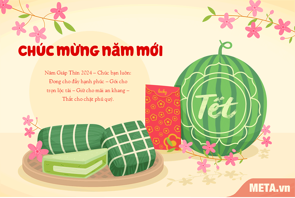 hình ảnh chúc tết 2024