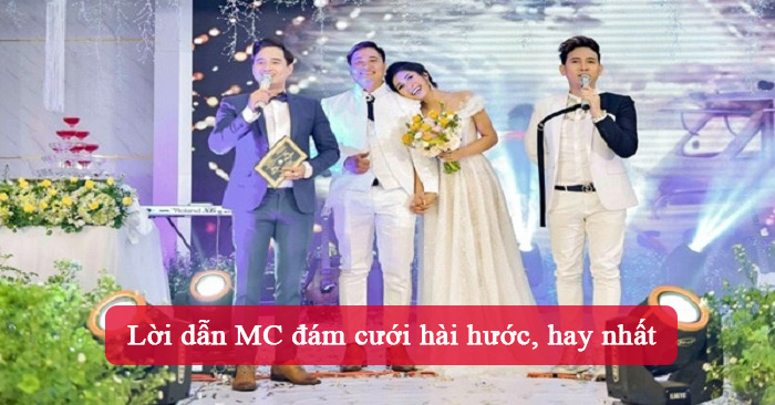 Lời dẫn MC đám cưới