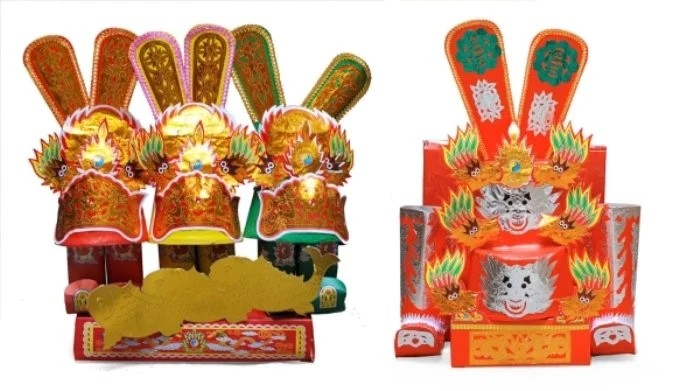 Cách hóa vàng mã ngày ông Công ông Táo