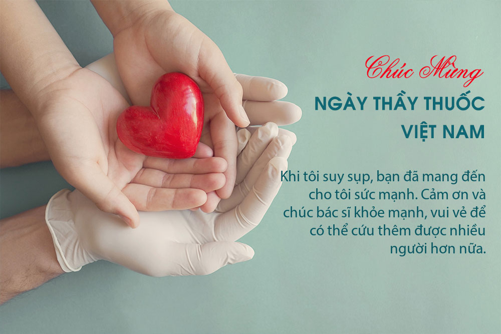 Thiệp chúc mừng ngày thầy thuốc Việt Nam