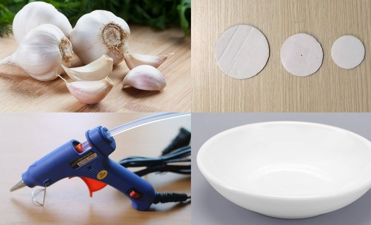 Nguyên liệu làm tháp tỏi