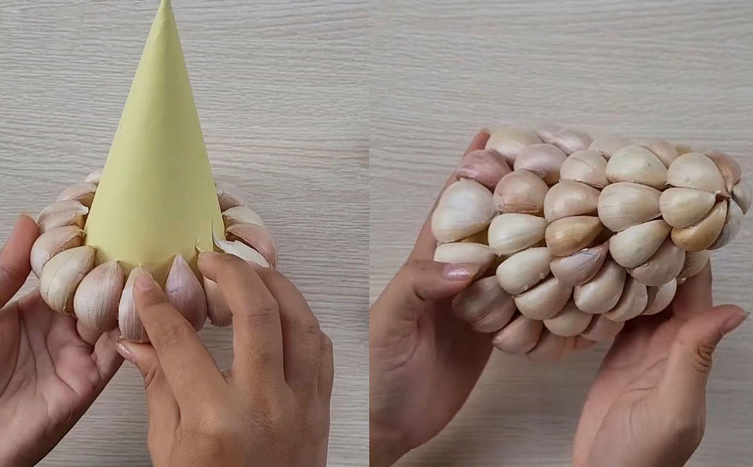 Làm tháp tỏi