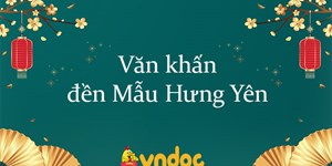 Văn khấn đền Mẫu Hưng Yên