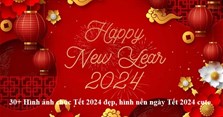30+ Hình ảnh chúc Tết 2024 đẹp, hình nền ngày Tết 2024 cute