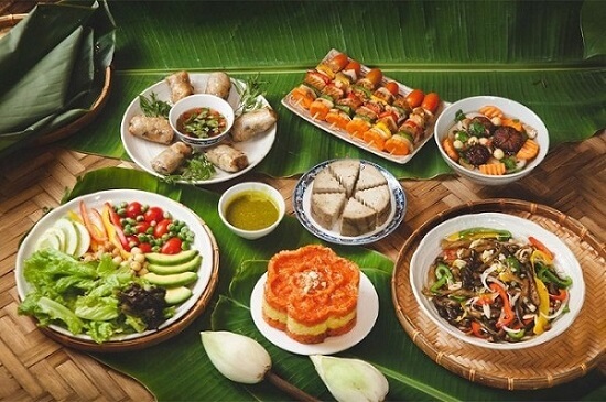 Cỗ cúng rằm tháng giêng