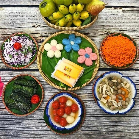 chuẩn bị mâm cúng rằm tháng giêng