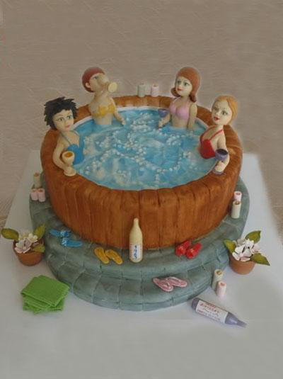 Hình ảnh bánh sinh nhật hài hước cho nam